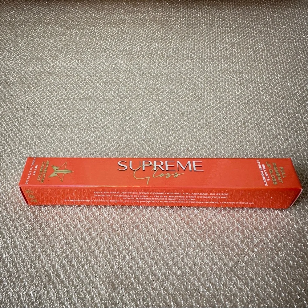Jeffree Star Nude Garden supreme lip gloss NIB
